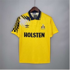 Tottenham Hotspur 93/94 Away Yellow Soccer Jersey